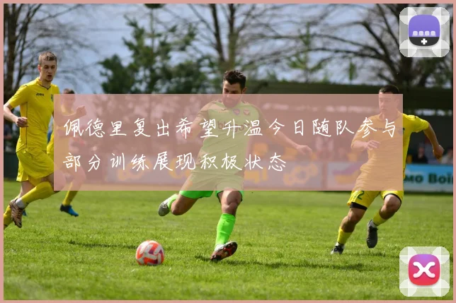 佩德里复出希望升温今日随队参与部分训练展现积极状态