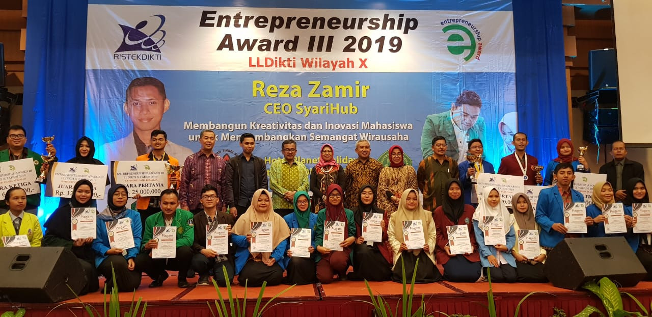 Mahasiswa UIR Kuasai Beberapa Nomor di Kompetisi Entrepreunership Award III 2019 LLDikti X 