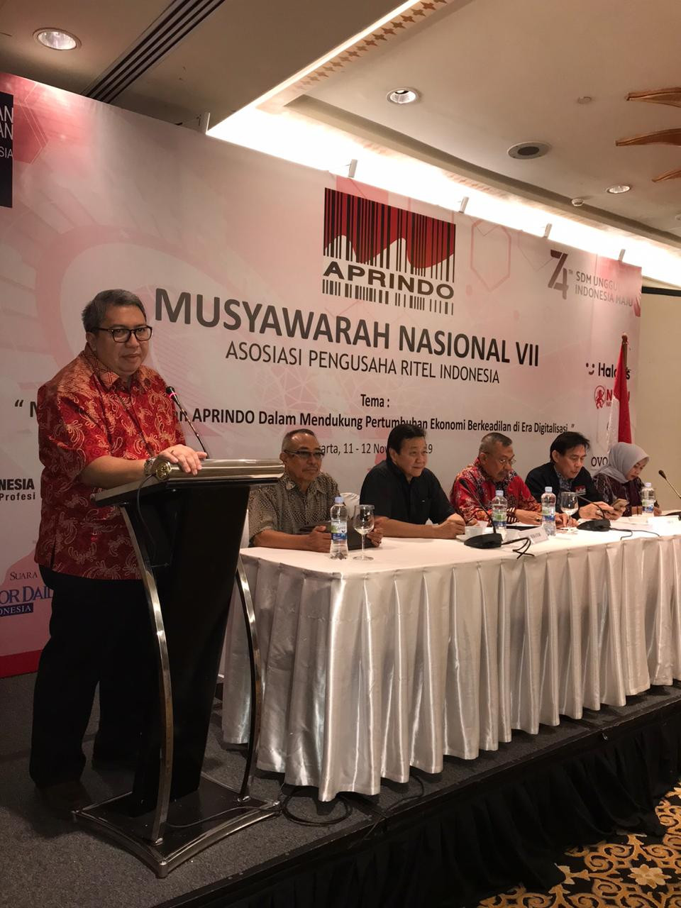 Roy Nicholas Mandey Terpilih Kembali Jadi Ketua Umum Aprindo 2019 - 2023 