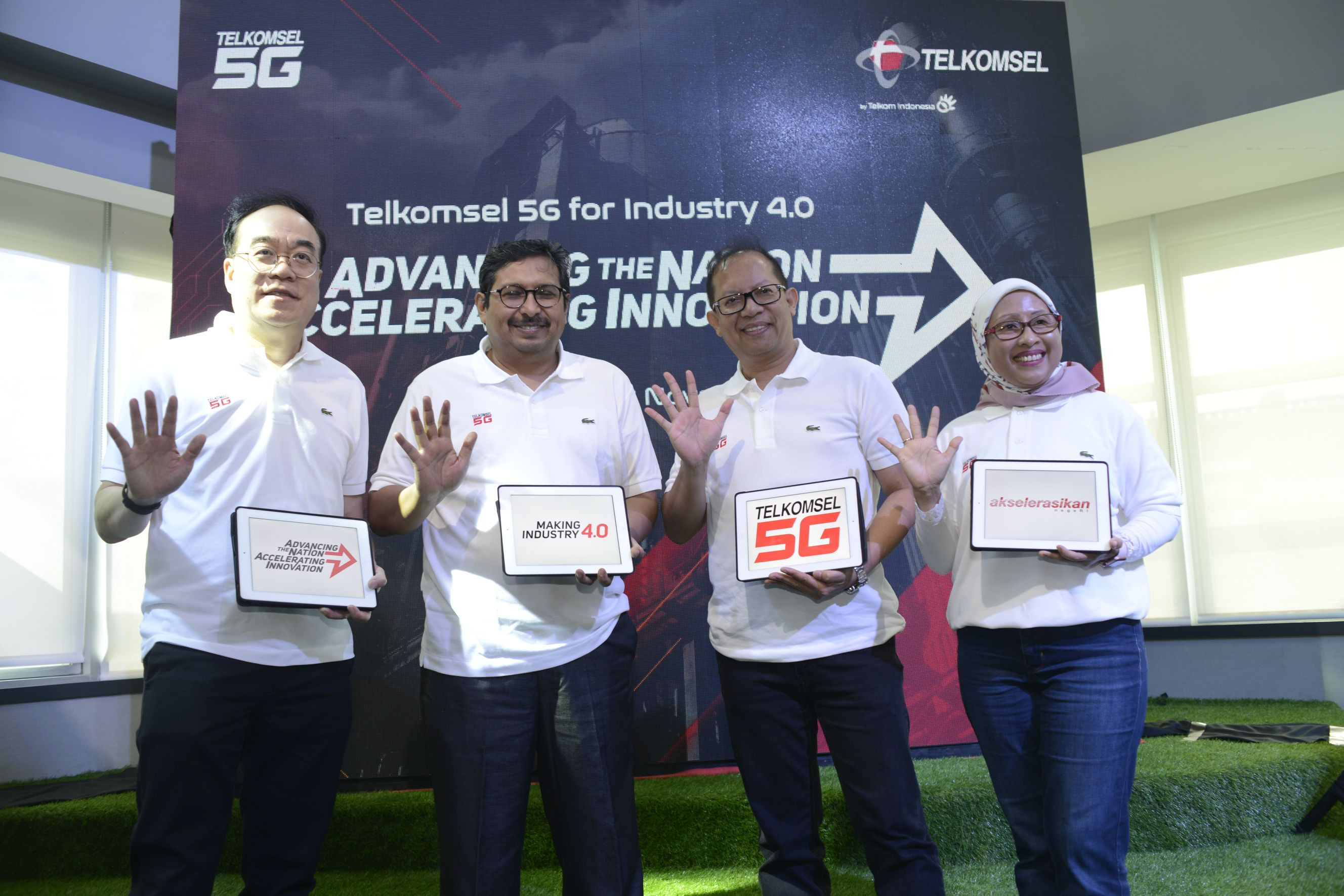 Telkomsel Gelar Uji Coba 5G untuk Kebutuhan Industri,  Akselerasikan Negeri Menuju Making Indonesia 4.0