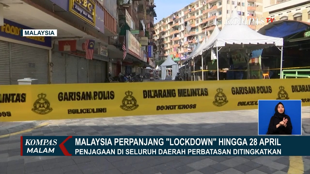 100 Hari Lockdown Malaysia Sukses Kendalikan Covid-19. Kepatuhan Masyarakat Jadi Kunci