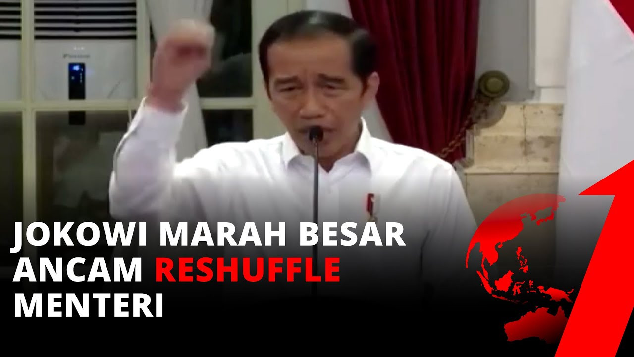 Presiden Jokowi Kesal, Beri Sinyal Reshuffle Kabinet di Tengah Pandemi. Beberapa Menteri Disebut Anggap Remeh Situasi Krisis