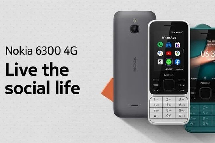 Nokia Bangkit: Nokia 6300 dan Nokia 8000 ahir Kembali dengan 4G, Harganya?