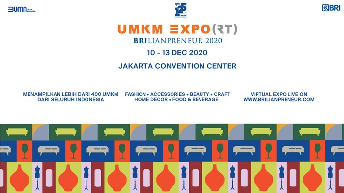 Bakal Diikuti 400 UMKM, Ini Rangkaian Brilianpreneur UMKM EXPO[RT] 2020