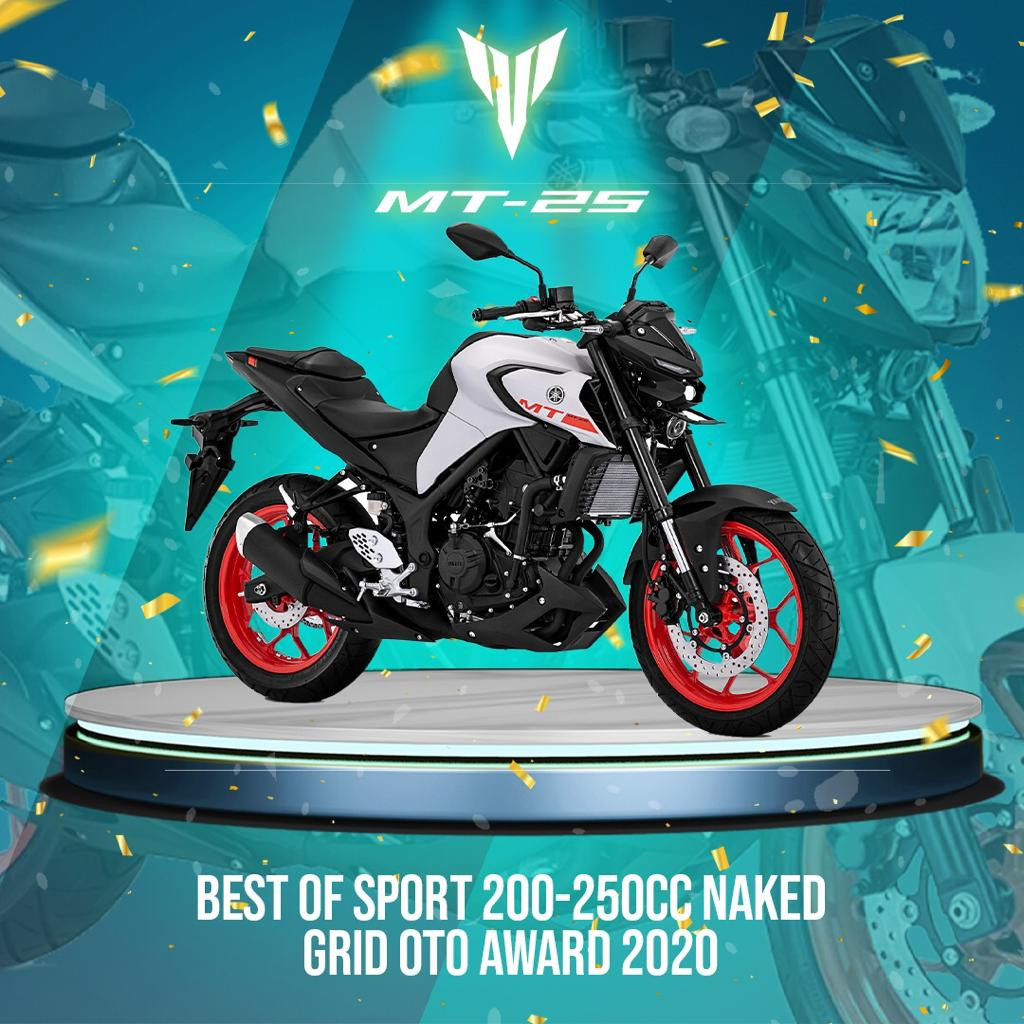 Yamaha Raih Penghargaan Brand Terbaik Kategori Motor Sport GridOto Award   