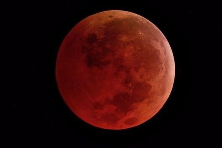 Saksikan Gerhana Bulan Total Super Blood Moon, Esok 26 Mei 2021, Ini Wilayah Lintasannya