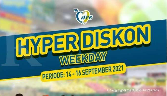 Promo Hypermart 14-16 September 2021, Dari Buah, Daging Ayam, Daging Sapi, Dll