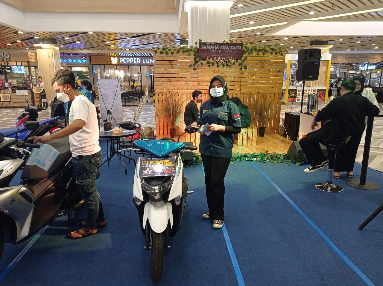 Yamaha GEAR 125  hadir di Living World Pekanbaru !!!