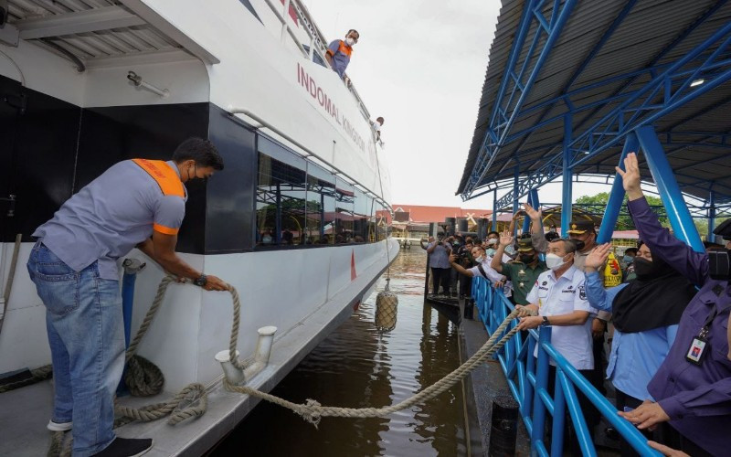 RESMI! Riau Buka Lagi Rute Pelayaran Internasional Dumai-Melaka
