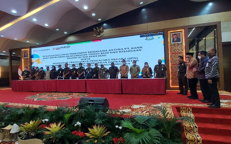 Bank Riau Kepri Kerjasama Kejati dan Kejari se-Provinsi Riau untuk 3K