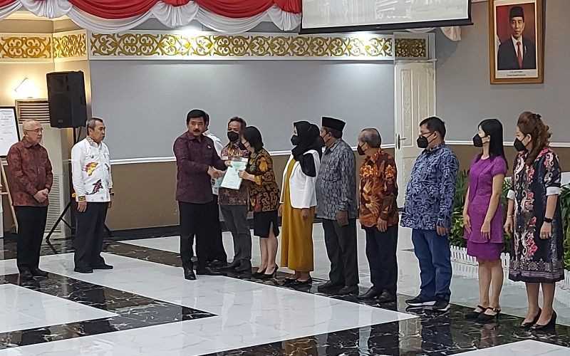 Menteri ATR/BPN ke Riau Serahkan Sertifikat Tanah