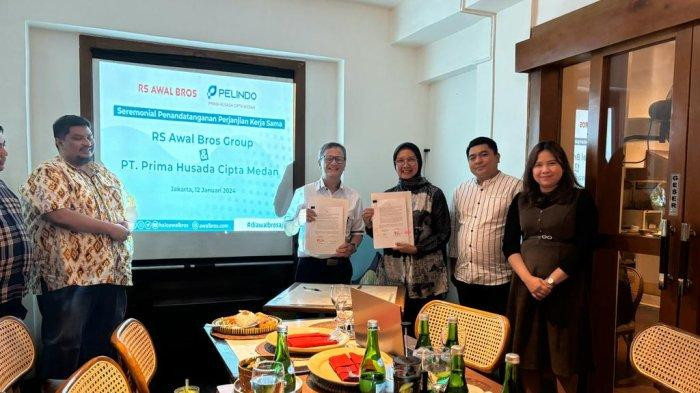    RS Awal Bros Group Jalin Kerjasama dengan PT Prima Husada Cipta Medan. Perkuat Kualitas Layanan Kesehatan